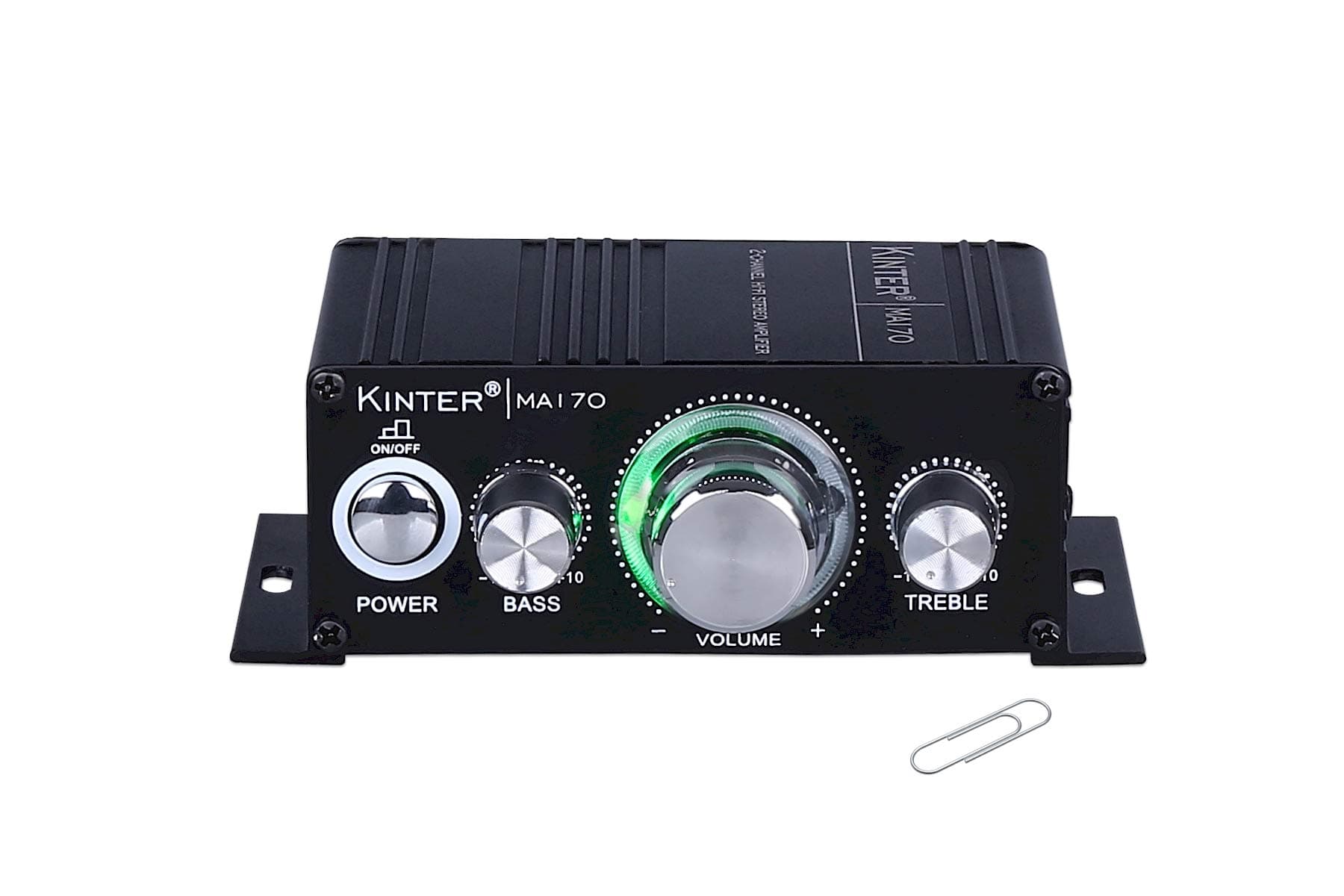 MA170 12V 2 Channel Mini Digital Audio Power Amplifier for Car or Mp3 Without Power Supply