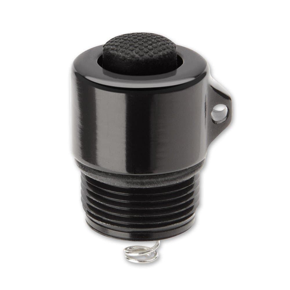 LiteXpress Push Button Black Tail Cap Switch for Mini Maglite AA