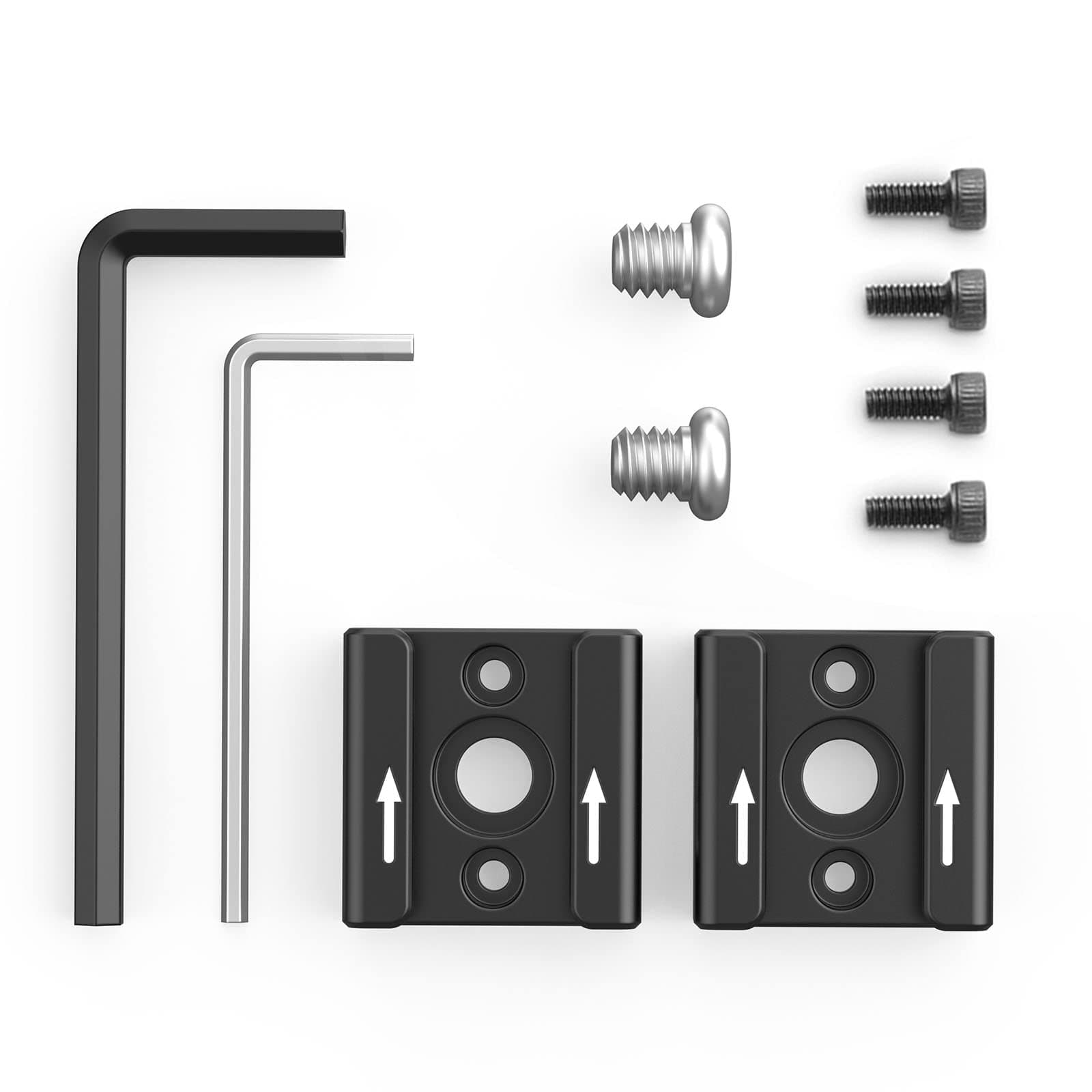 SMALLRIG Cold Shoe Mount Hot Shoe Adapter with 1/4'' Thread for Camera Cage Flash LED Monitor Mount (2 Pack) - 2060