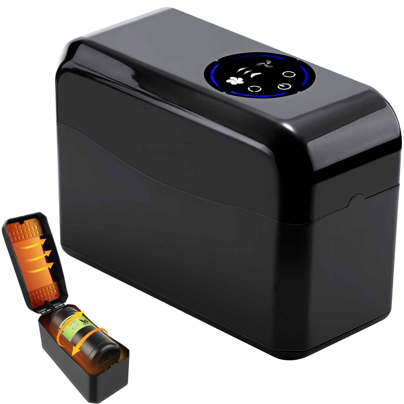 3D Resin Mixer & Heater,3D Printer Resin Heating Box,Efficient Mixing,No Heating or Preheat 40℃,50℃ to Improve Printing Quality for 250g/500g/1kg LCD DLP SLA Resins of Anycubic Elegoo Phrozen