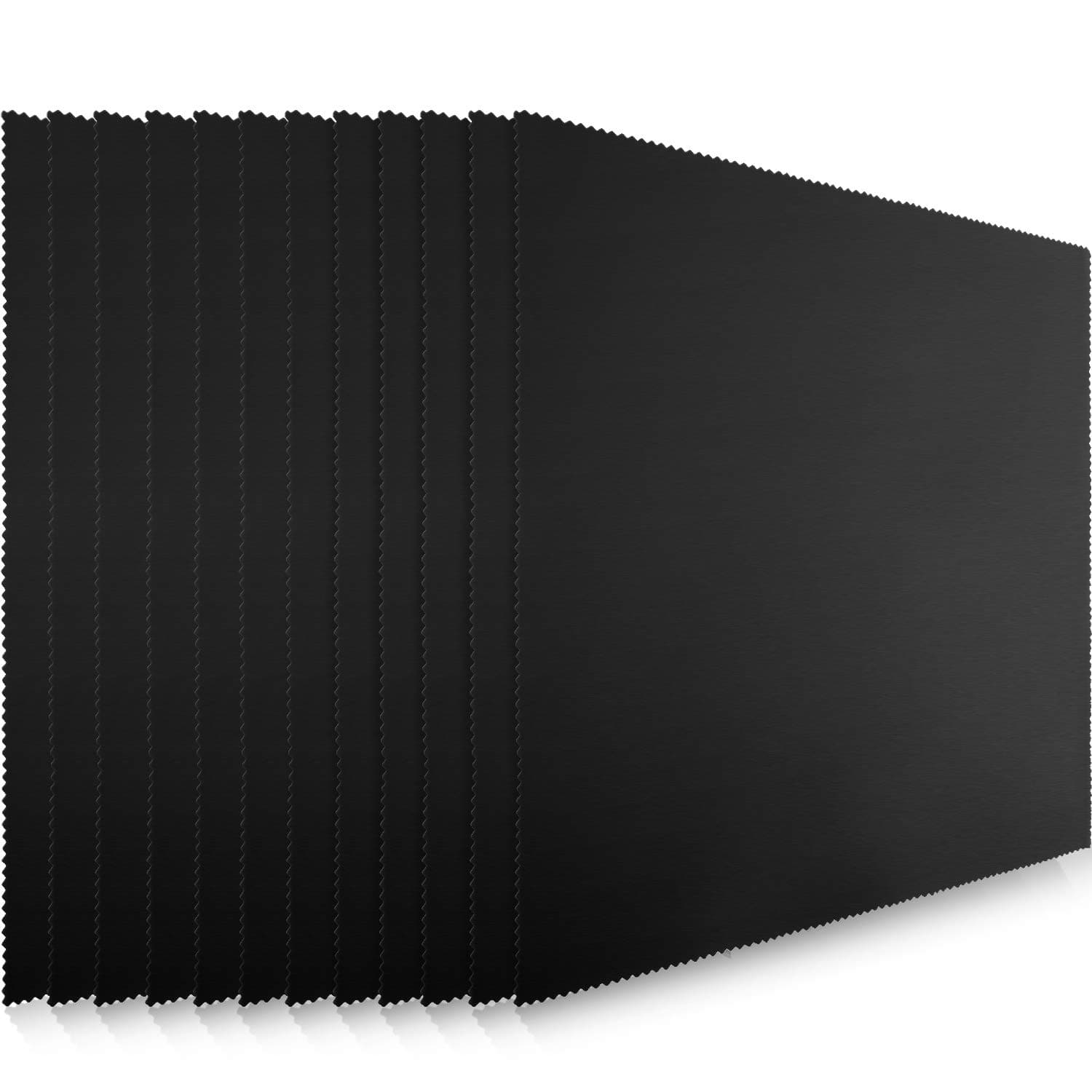 12 Pack Large Microfiber Glass Cleaning Cloths 12 x 12 Inch Oversized Eyeglass Sunglasses Cleaning Cloths for Electronics Glasses Screens and Lenses(