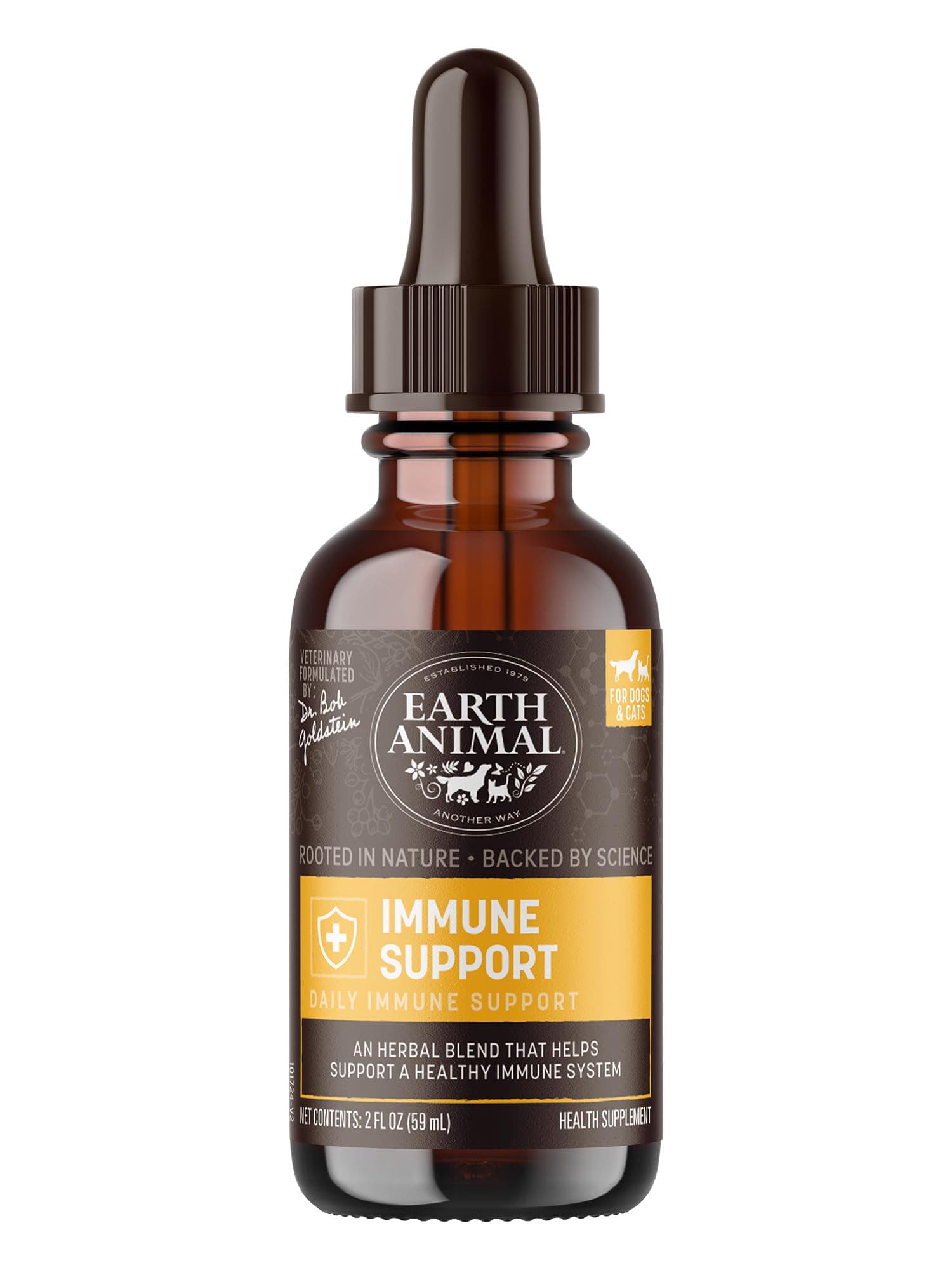 Earth Animal Immune Support Dog Supplement 2 oz