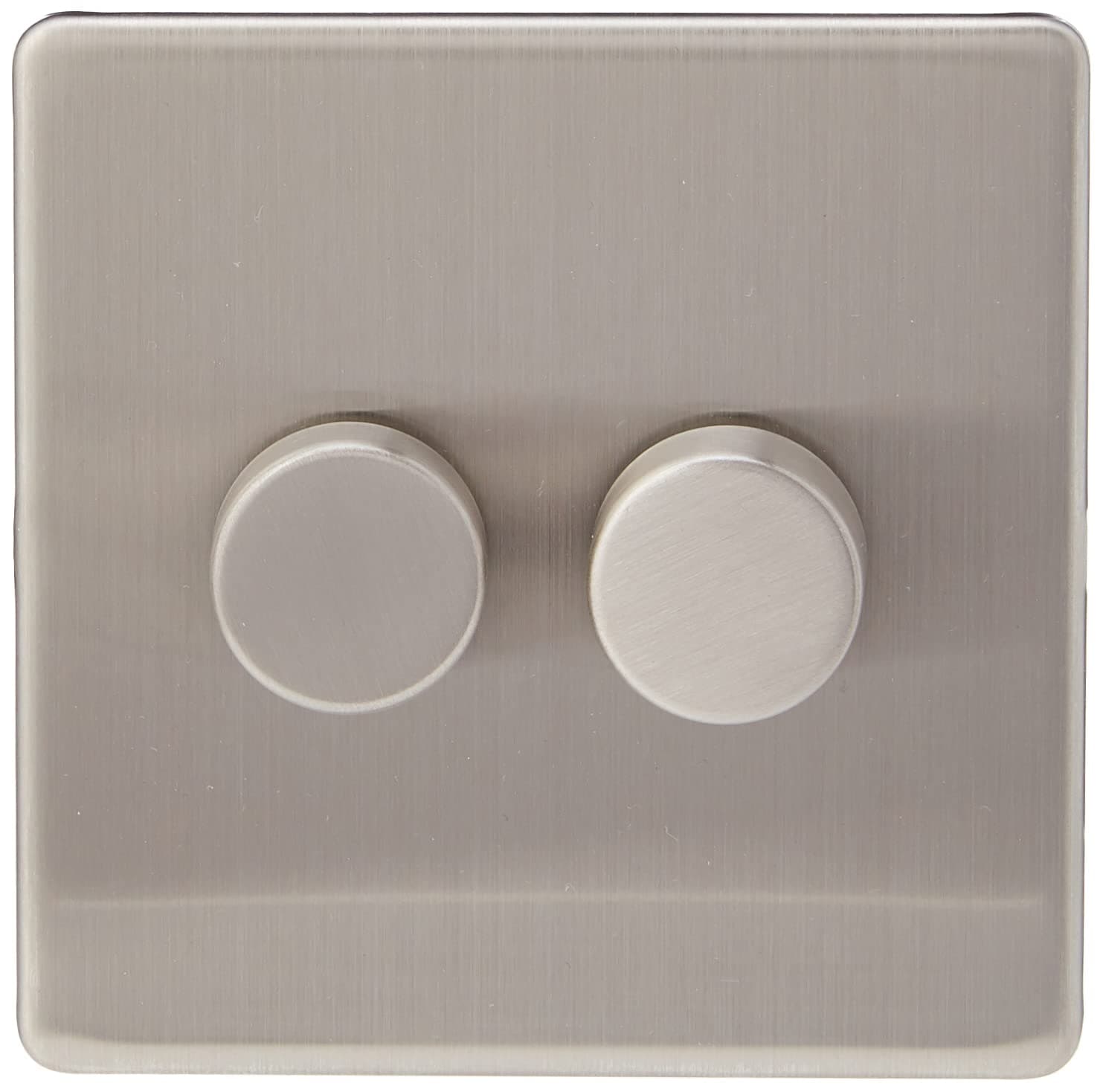 AET SL2GDIM4 2 Gang 400 W Screwless Dimmer