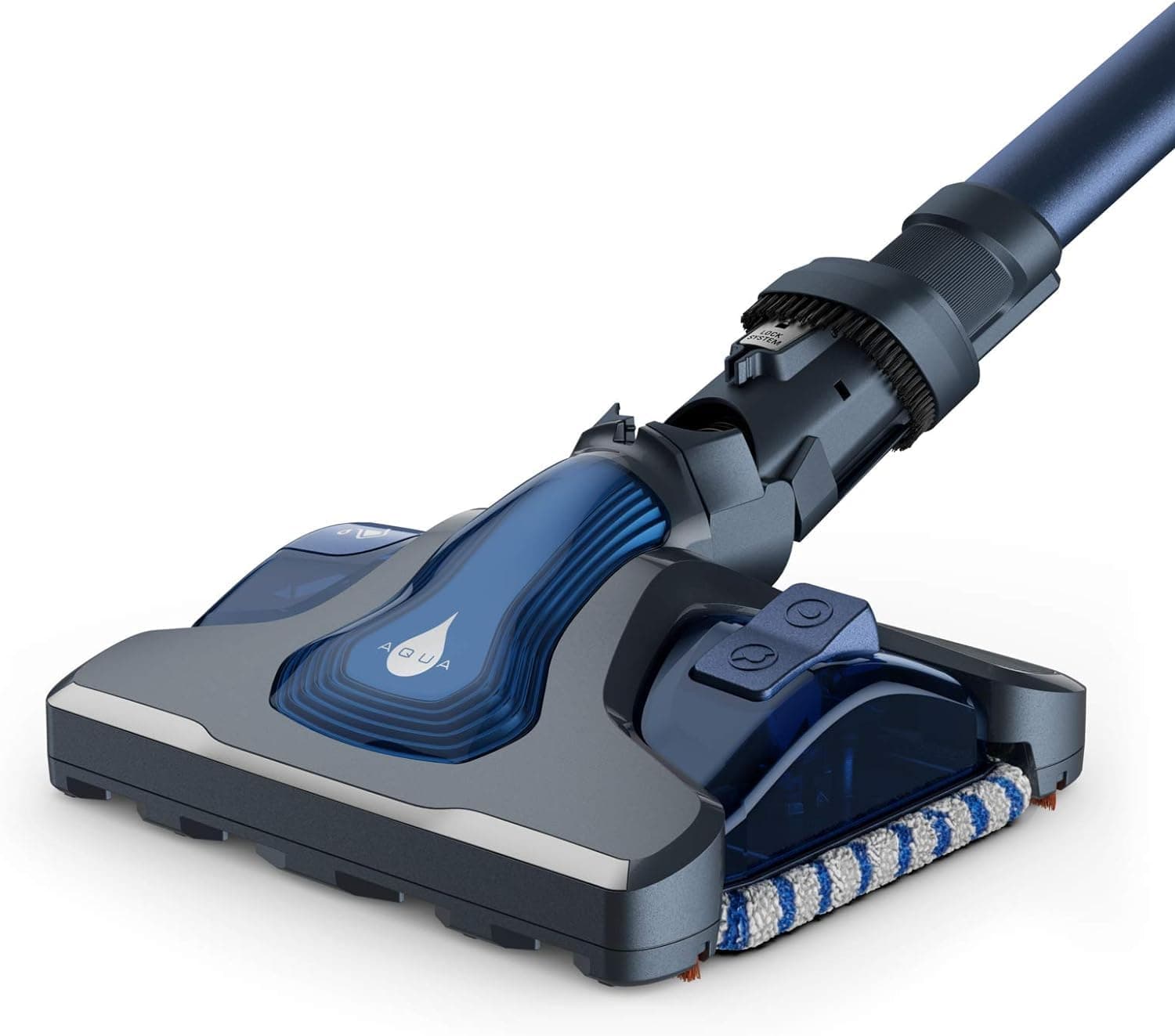 TEFAL Aqua Head Attachment, X-Force Handstick Vacuum Accessory, Time-Saving 2-in-1 Wash and Vacuum, Backward Forward Movement, On/Off Pedal, ZR009600