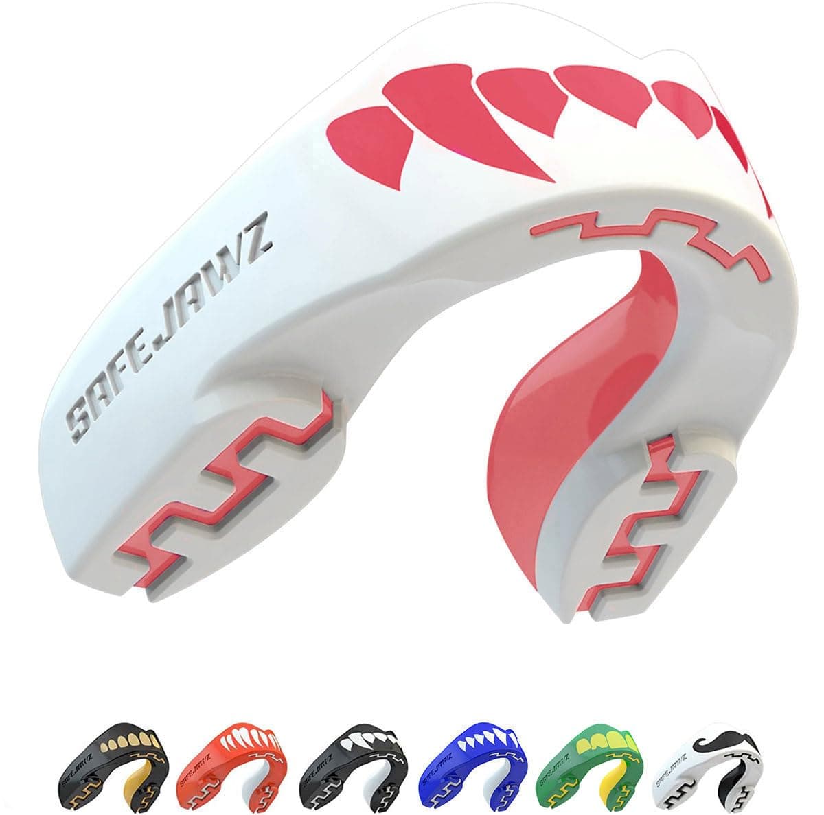 Mouth Guard, Dual Layer Gum Shield for Adults with Case, Easy Fit Remouldable Gumshield for Rugby, Boxing, MMA, Hockey & All Contact Sports