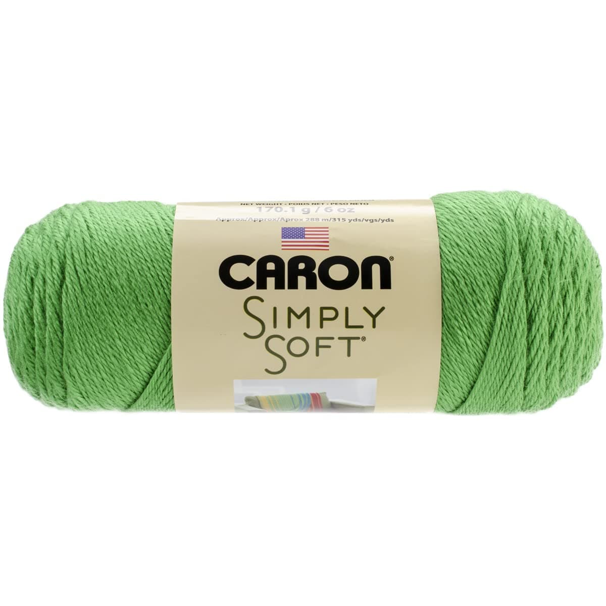 Caron Simply Soft Yarn Solids (3-Pack) Soft Green H97003-9779