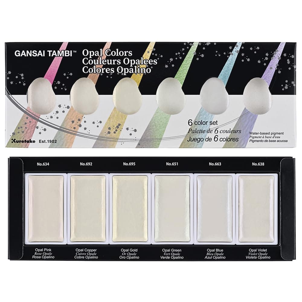 GANSAI TAMBI "Opal Colors" 6 color set