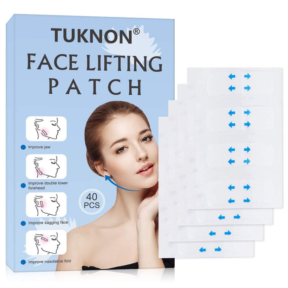 Face Lift Stick, Face Thin Tape, V-Face Sticker, Invisible Sticker, Lift Chin Tape, Face Slim Tools, Thin Face Sticker for Tightens the Skin and Eliminates Wrinkles (40 Pieces)