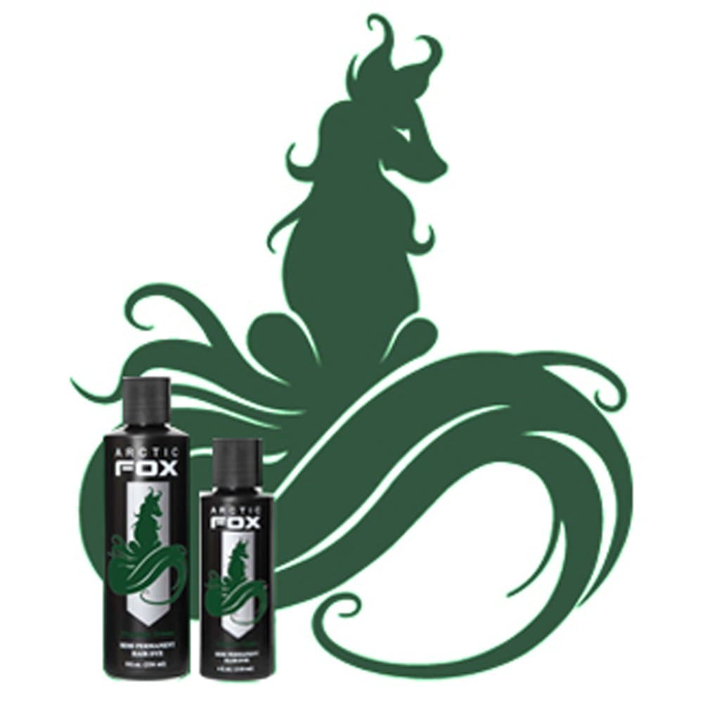Arctic Fox Semi Permanent Hair Color Dye 4 Ounce (Phantom Green) by Arctic Fox
