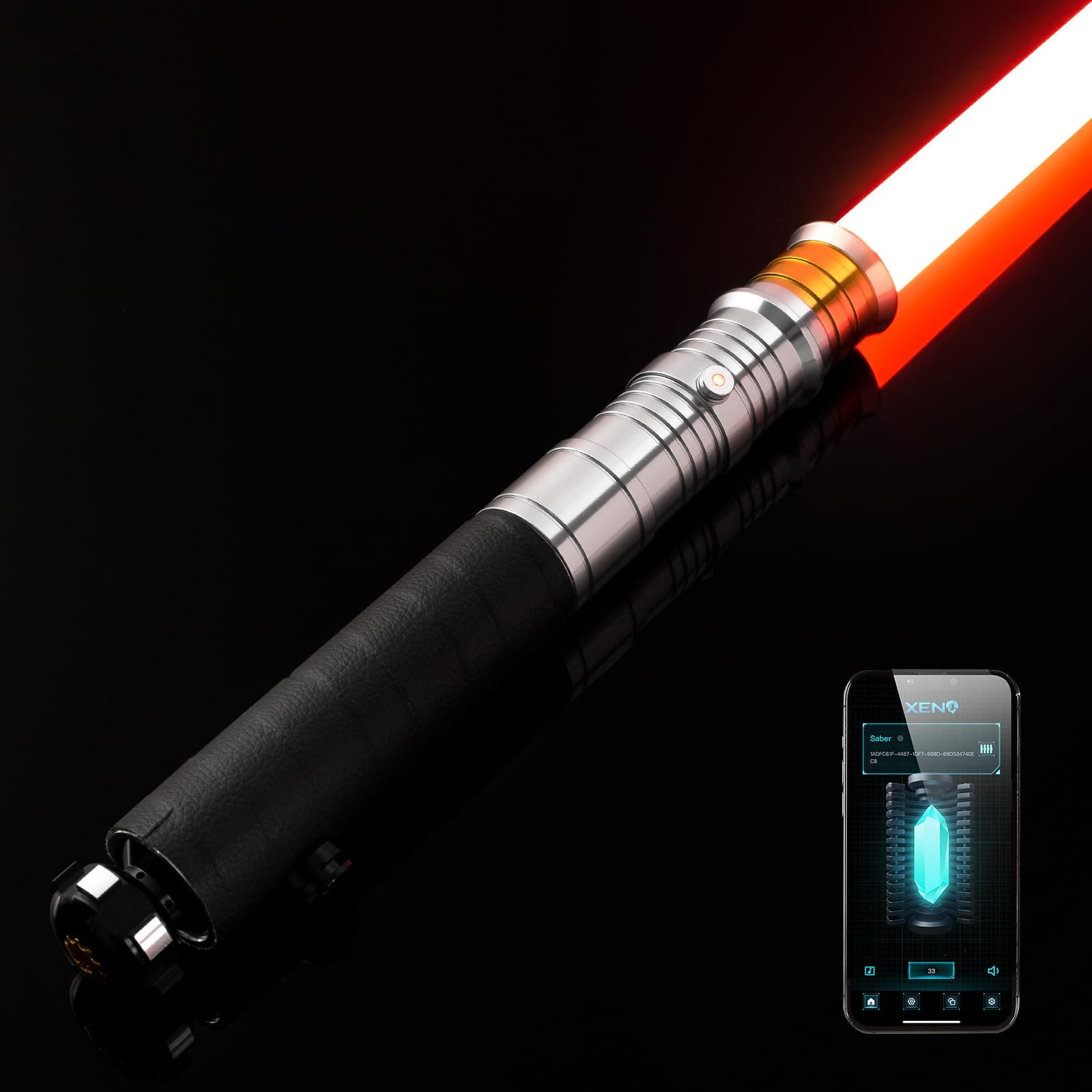 Upgrade Xenopixel3.0 Smooth Swing Motion Control Light Saber with 34 Sound Fonts, Infinite Color Changing Saber for Adults with Customized Function