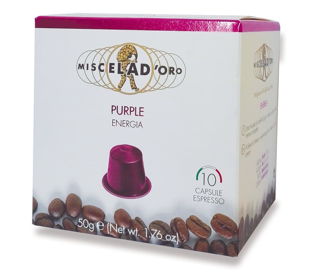 Espresso Nespresso Compatible Capsules - Full Case - All blends (Purple)