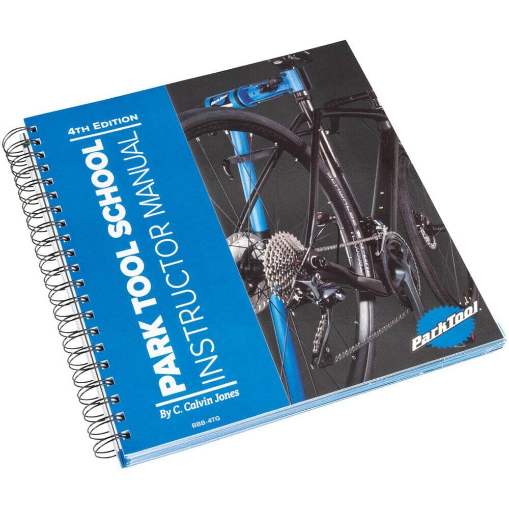 Park Tool BBB-4TG - Teachers Guide for Big Blue Book of Bicycle Repair Volume IV, Blue/Black