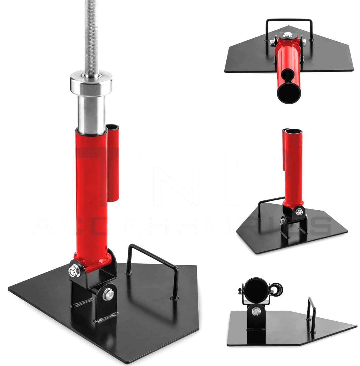 TNP Accessories Landmine Handle Corner T Bar Row Platform Gym Grappler Olympic Barbell Bar 2" 1"