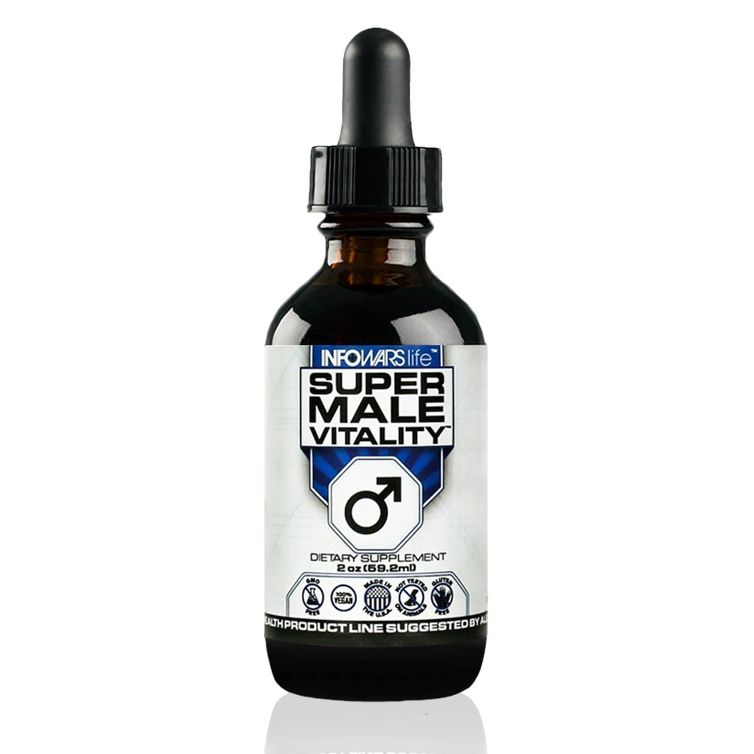 SUPER MALE VITALITY - INFO Wars - (59.2ml / 2 fl. oz)