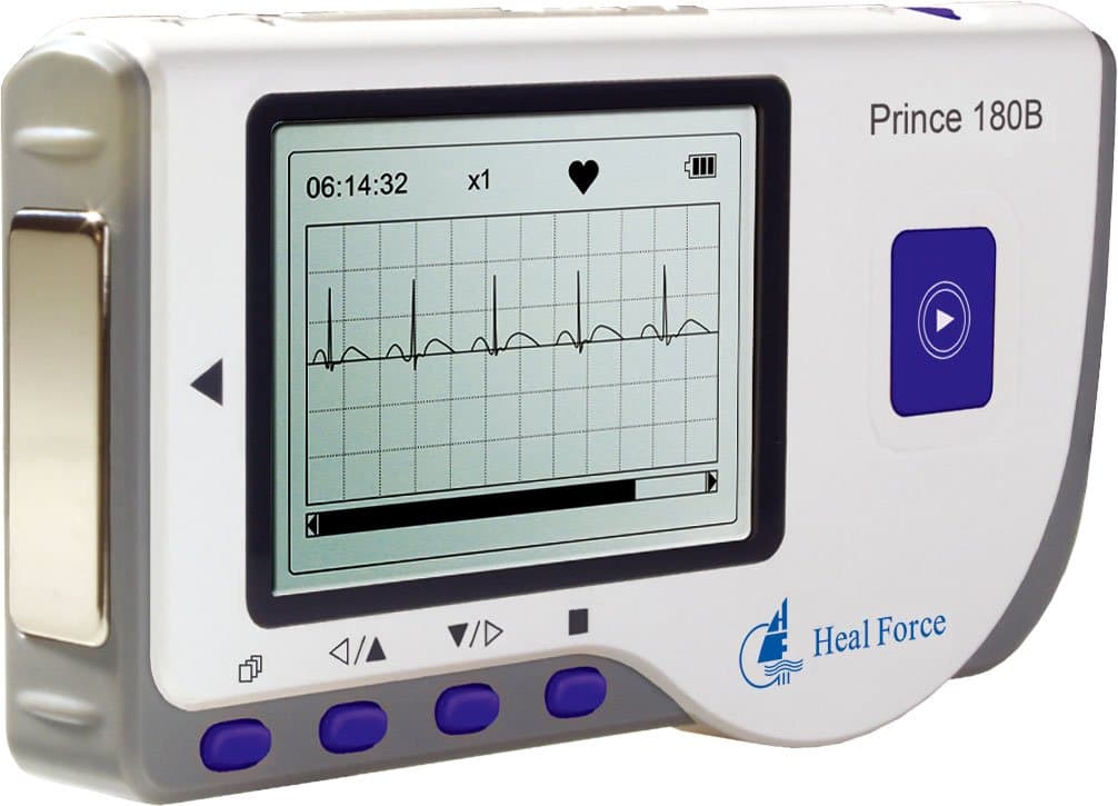 Prince 180B Easy Handheld Portable ECG Monitor + Software + USB Link