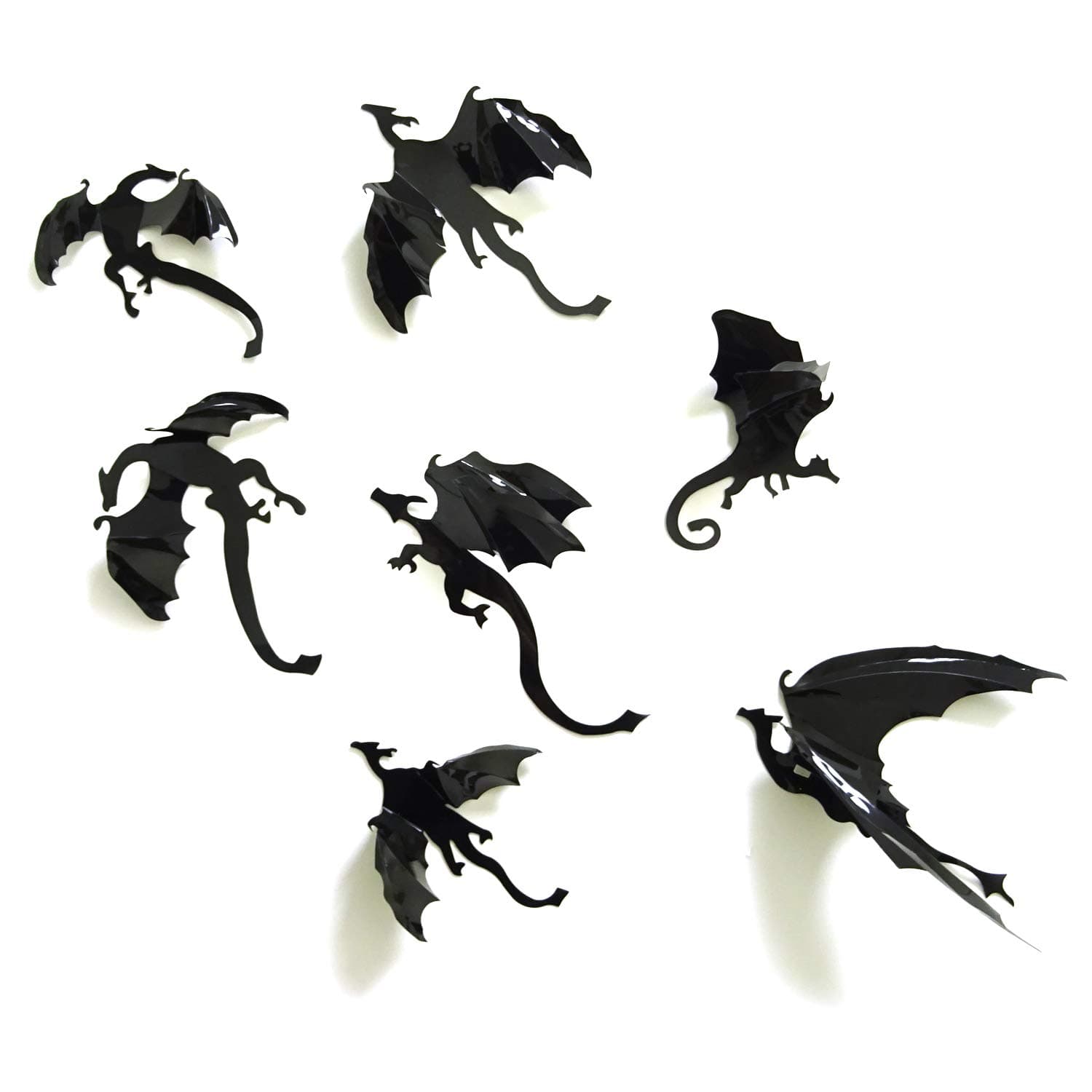 PVC 3D Dragon Decorative Wall Decals Wall Stickers for Home Wall Decoration