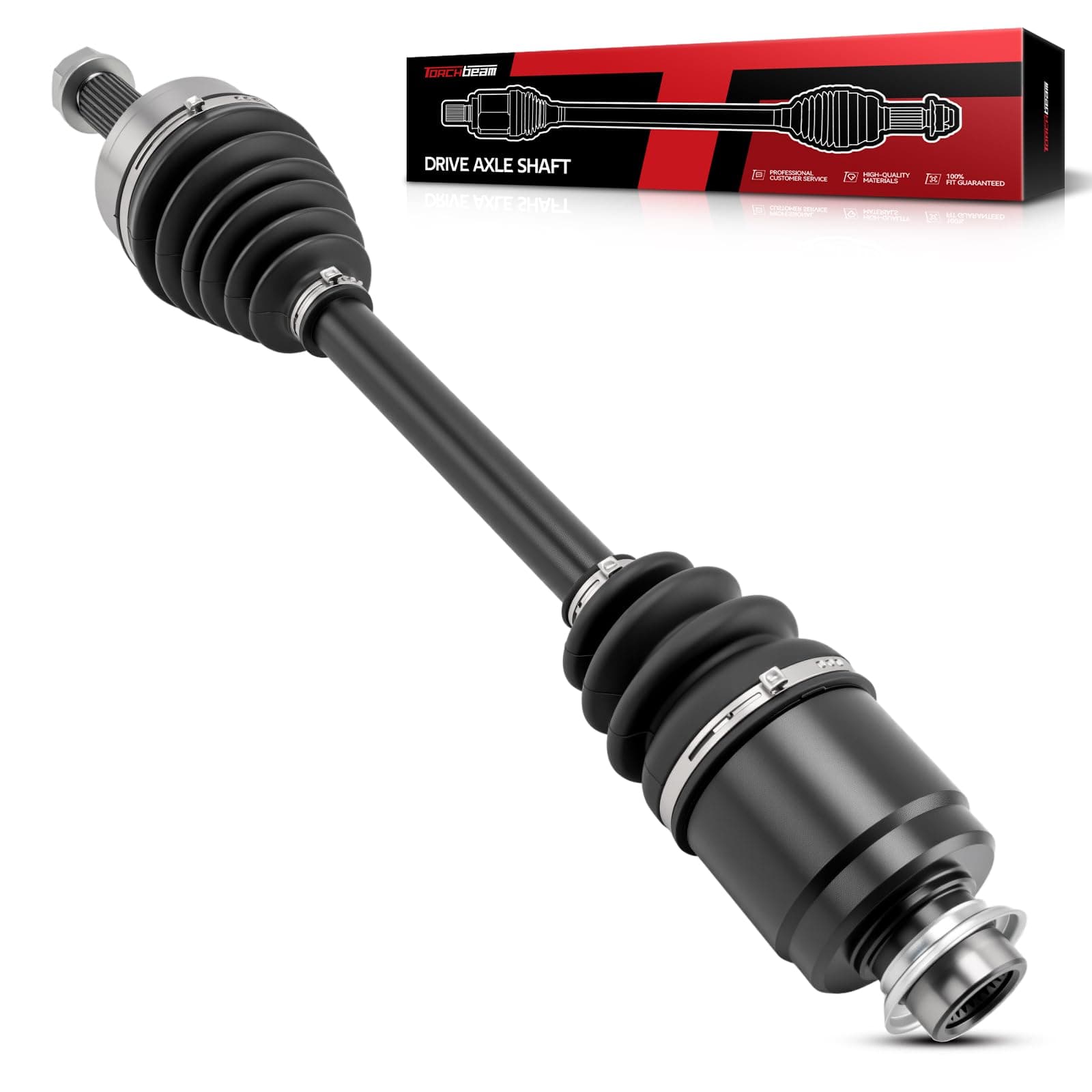 Torchbeam CV Axle Shaft Assembly Compatible with 2002-2006 Honda CR-V, 2003-2007 Honda Accord, 2004-2006 Acura TL, Front Right CV Axle 66-4207
