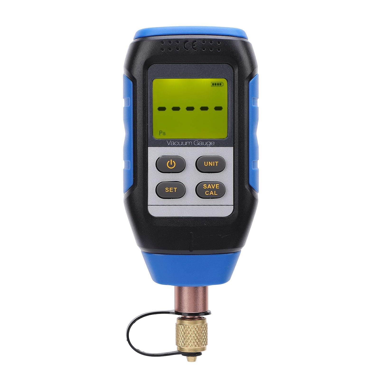 Micron Digital Vacuum Gauge, VMV-1 72 PSI, 0.5 Mpa HVAC Micron Vacuum Gauge Tester 0-75000 Microns