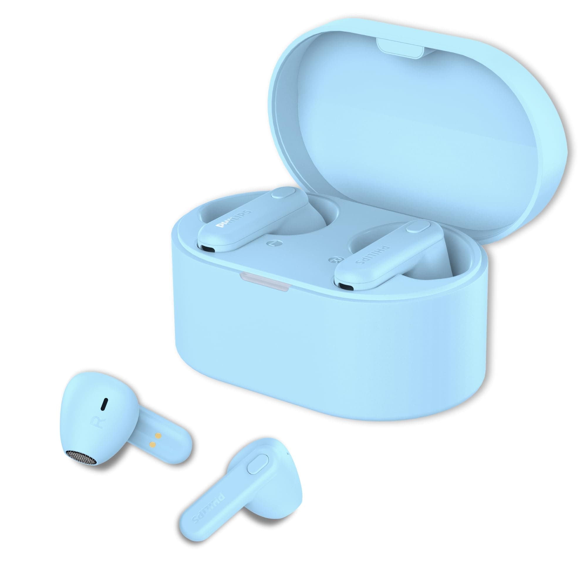 TAT1138BL/ Wireless Headphones with Microphone/Bluetooth/Blue