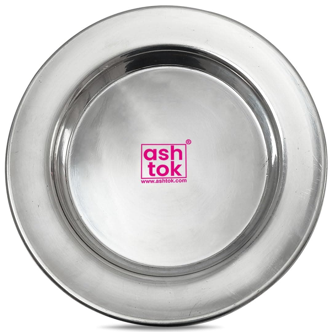 Ashtok Kunafa Plate/Tray. Kunafa Pan Made with Thick Sheet. Shredded Phyllo Dough Tray. Diameter 9 Inches