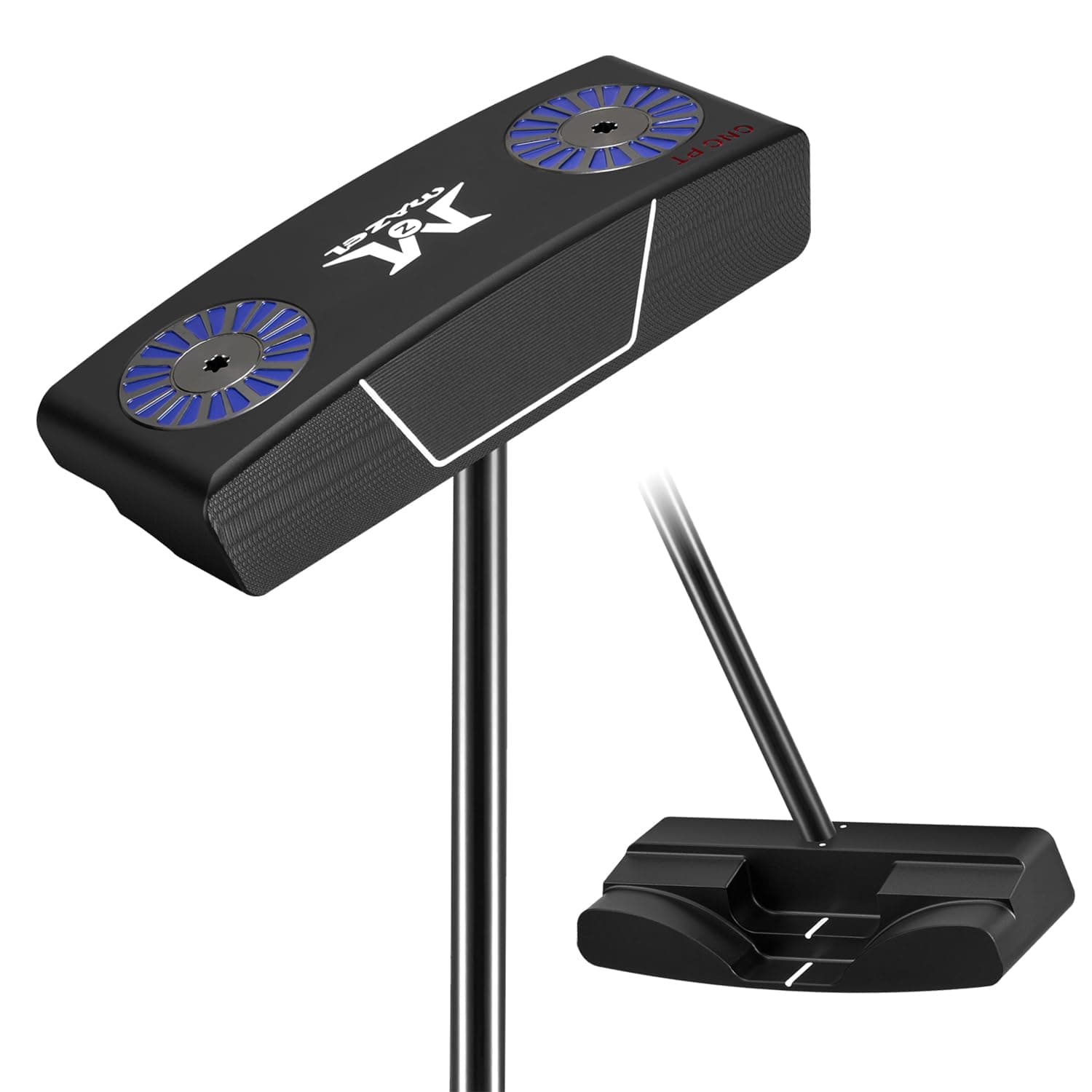MAZEL Stand Up Golf Putter with Graphite Shaft for Men & Women,Ultra Low Center of Gravity,More Stable for Accurate Aim,34 Inch