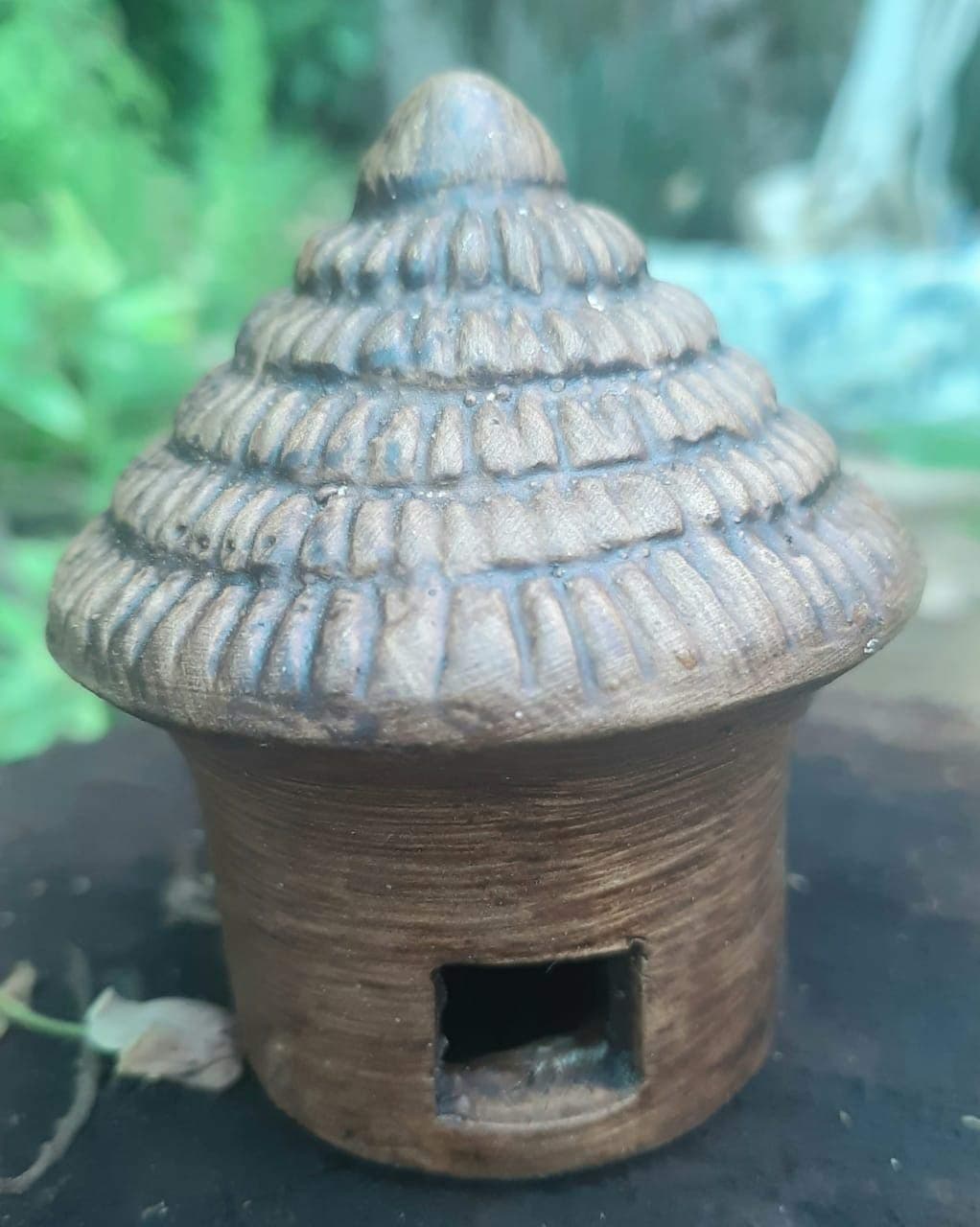 Bloom Bagicha Resin Antique Miniature Light House for Model Work (Multicolour, Small)