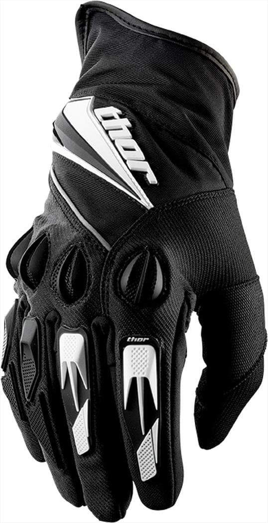 2012 THOR INSULATOR GLOVES (LARGE) (BLACK)
