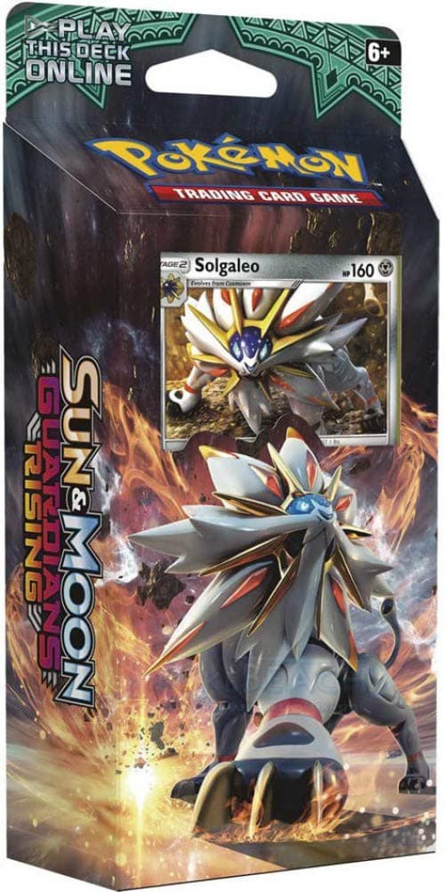 Pokemon Cards SM2 Guardians Rising Theme Deck- Solgaleo, Box