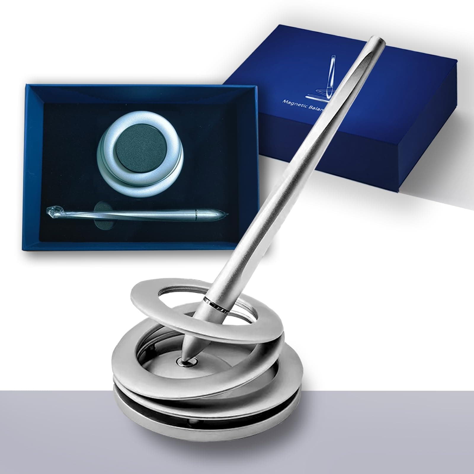 Magnetic Levitating Pen, Hover Pen 3.0 Edition, Cool Office Decor Unique Floating Pen, Levitating Luxury Pen for Men & Women