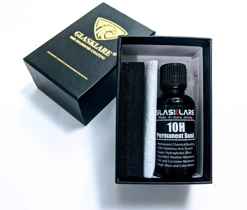 Nano High Gloss 10H Liquid Ceramic Coating Car Care Kit Paint Protection 30ML