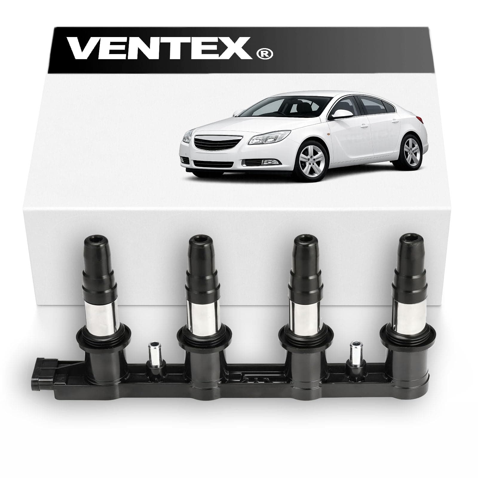 Ignition Coil Pack VXS1702 Compatible with Vauxhall Insignia 1.8 Astra 1.6 Turbo 7-Pin