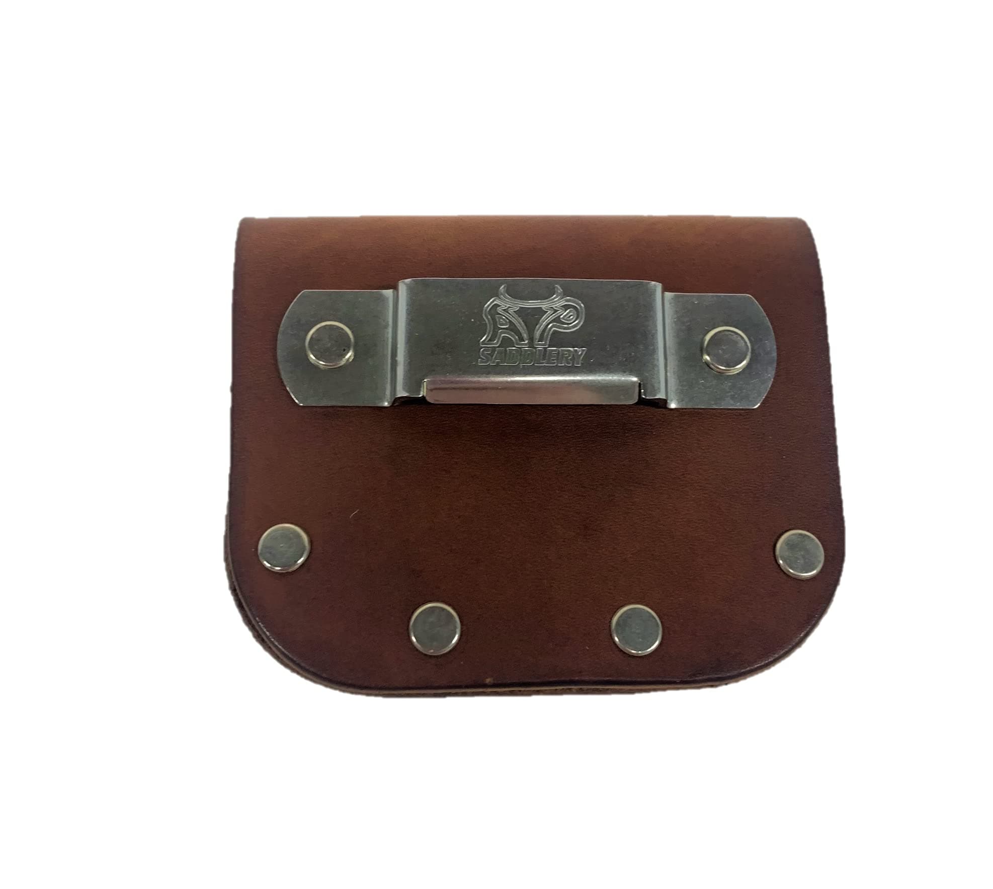 Leather Tape Measure Holder (Dark Brown)