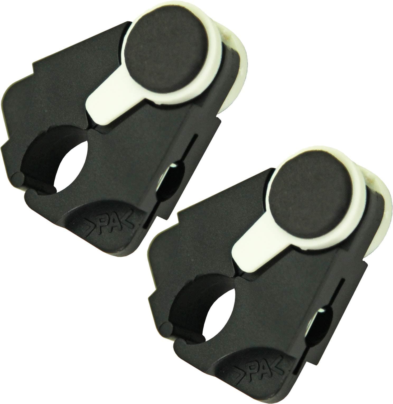 Z-Tec MobilityFrog Shaped Clip-On Walking Stick Holder for Table Top Resting (Twin Pack)