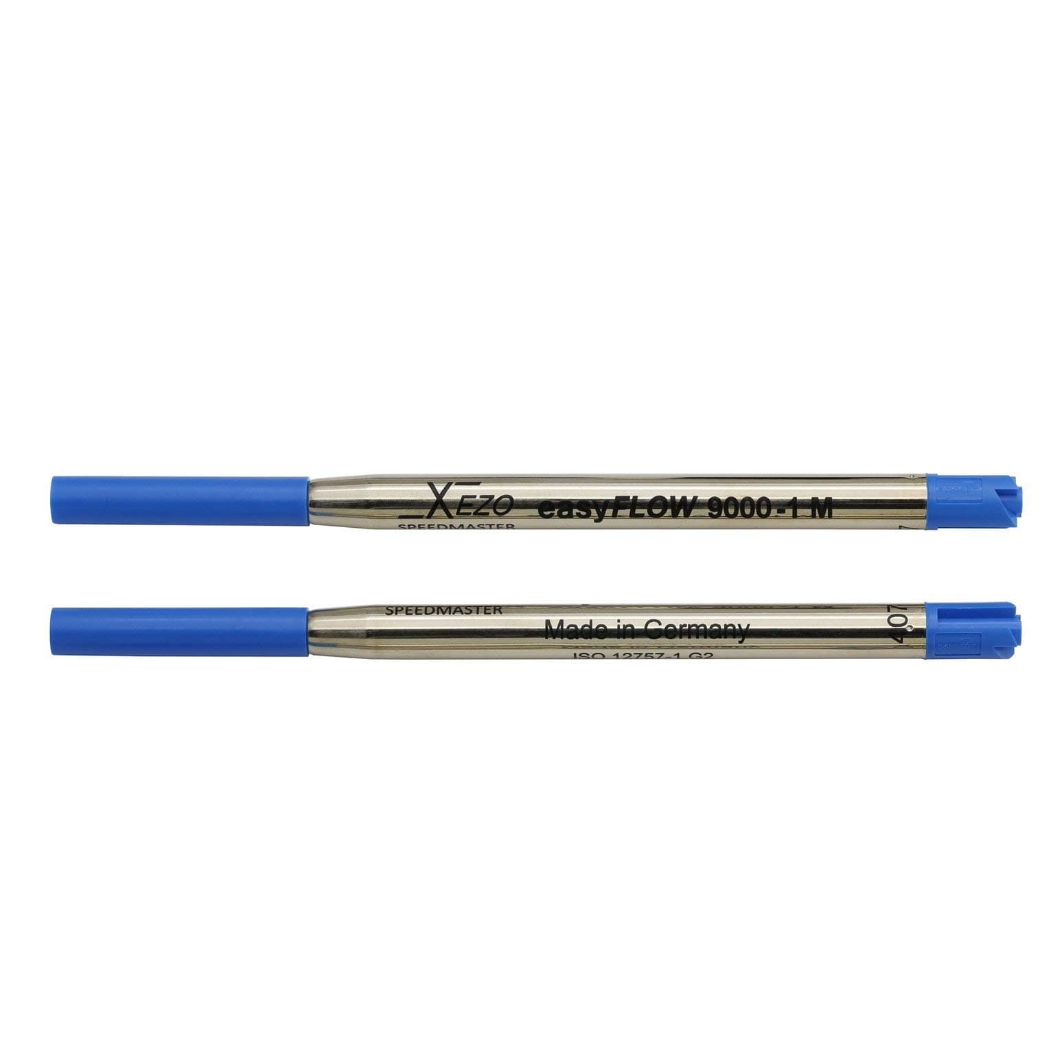 Pens Speedmaster Medium Ballpoint Gel Refills, Pack of 2, Blue Ink (Blue 9000-1 Ballpoint Refills)