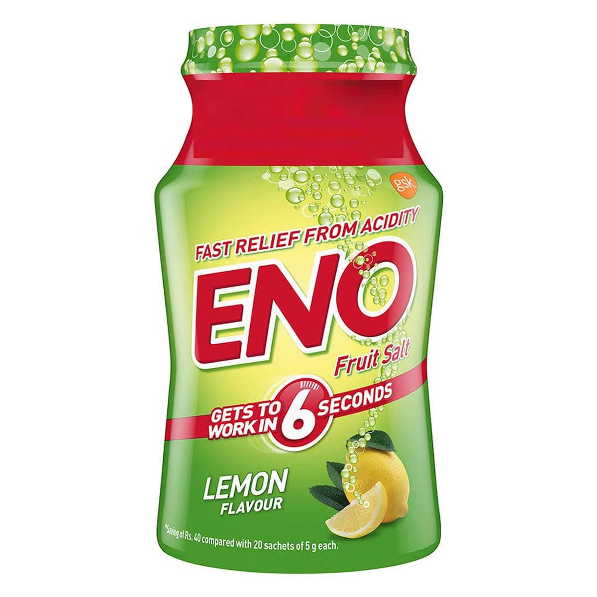 Eno - Bottle of 100 g Fruit Salt (Lemon)