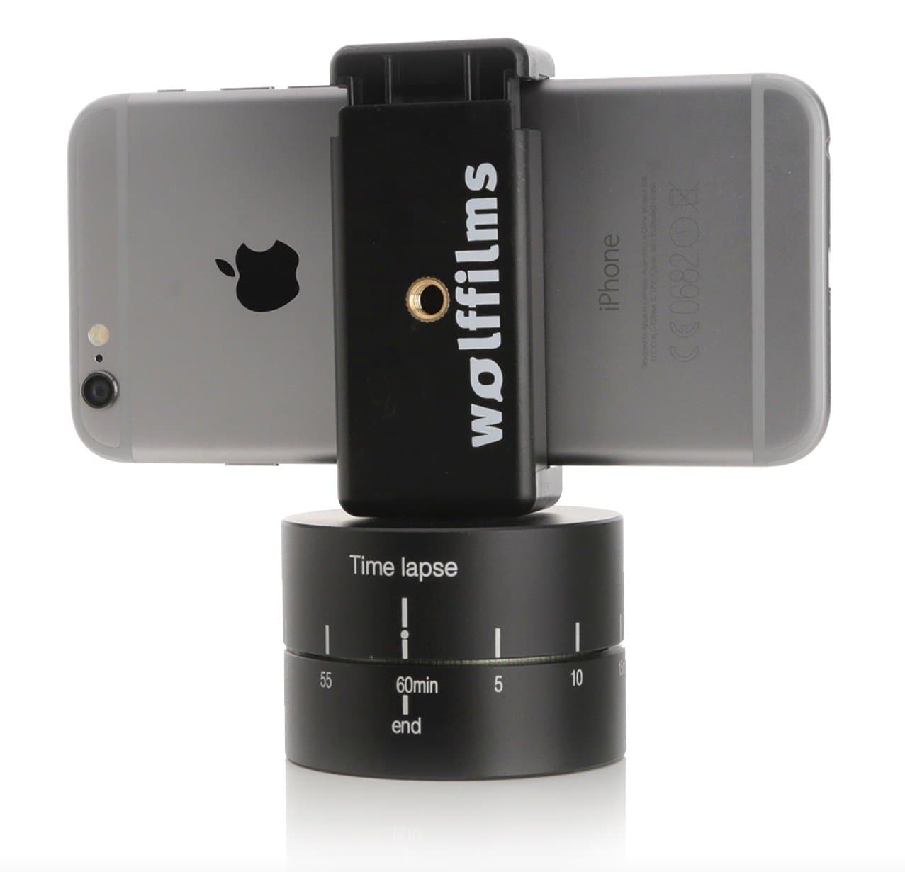 Wolf Movie iPhone Timelapse 360 Degree Motion Mount Stand for iPhone, Smart Phones, Gopro and DSLR Camera