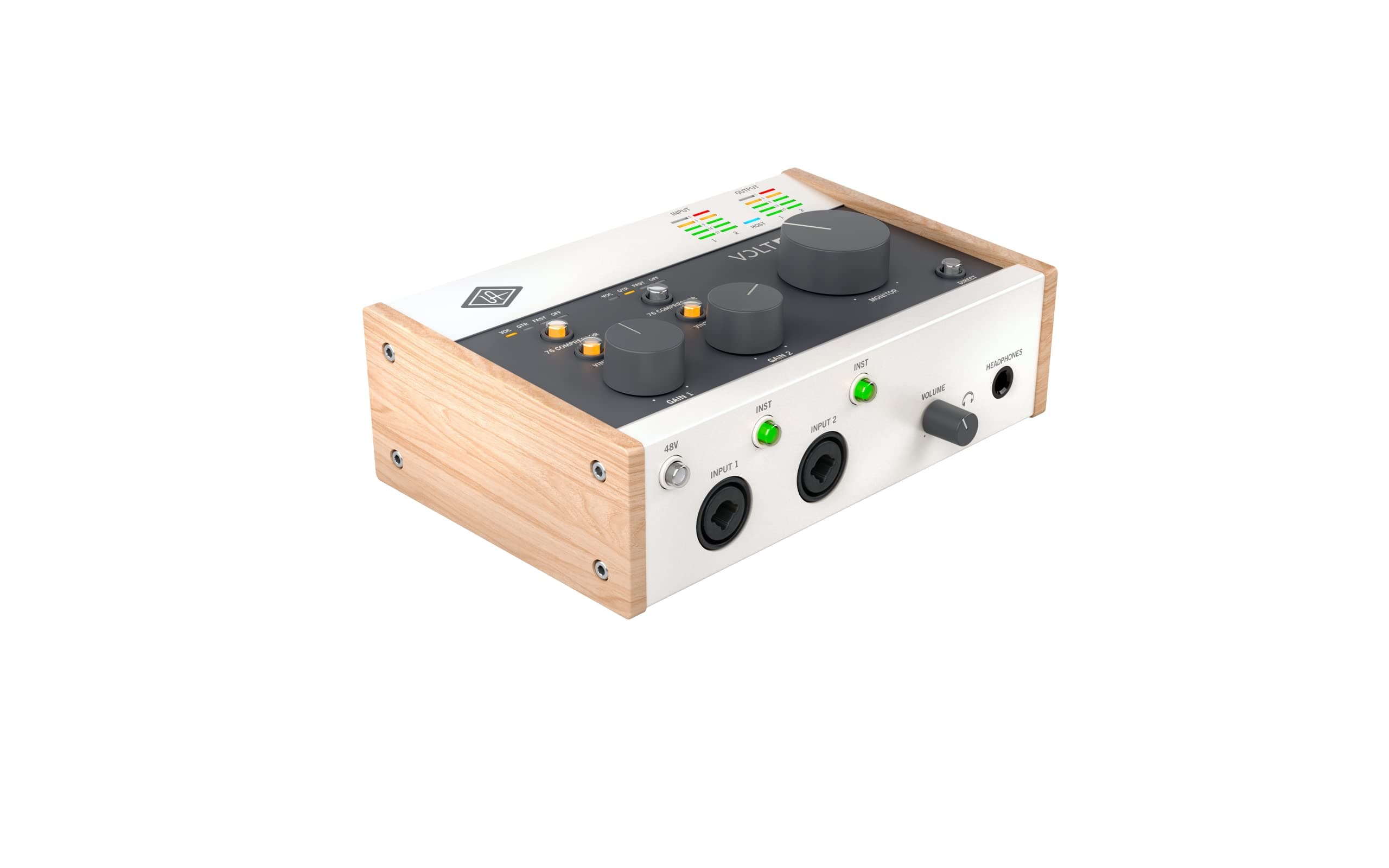 Universal Audio Ua Volt 276 Usb Interface For Recording, Podcasting, And Streaming With Essential Software 30-Day Free Trial Subscription To Uad Spark