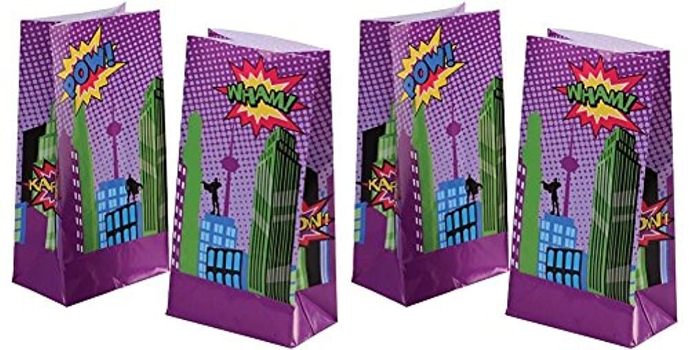 Superhero Paper Goody Bags (24)