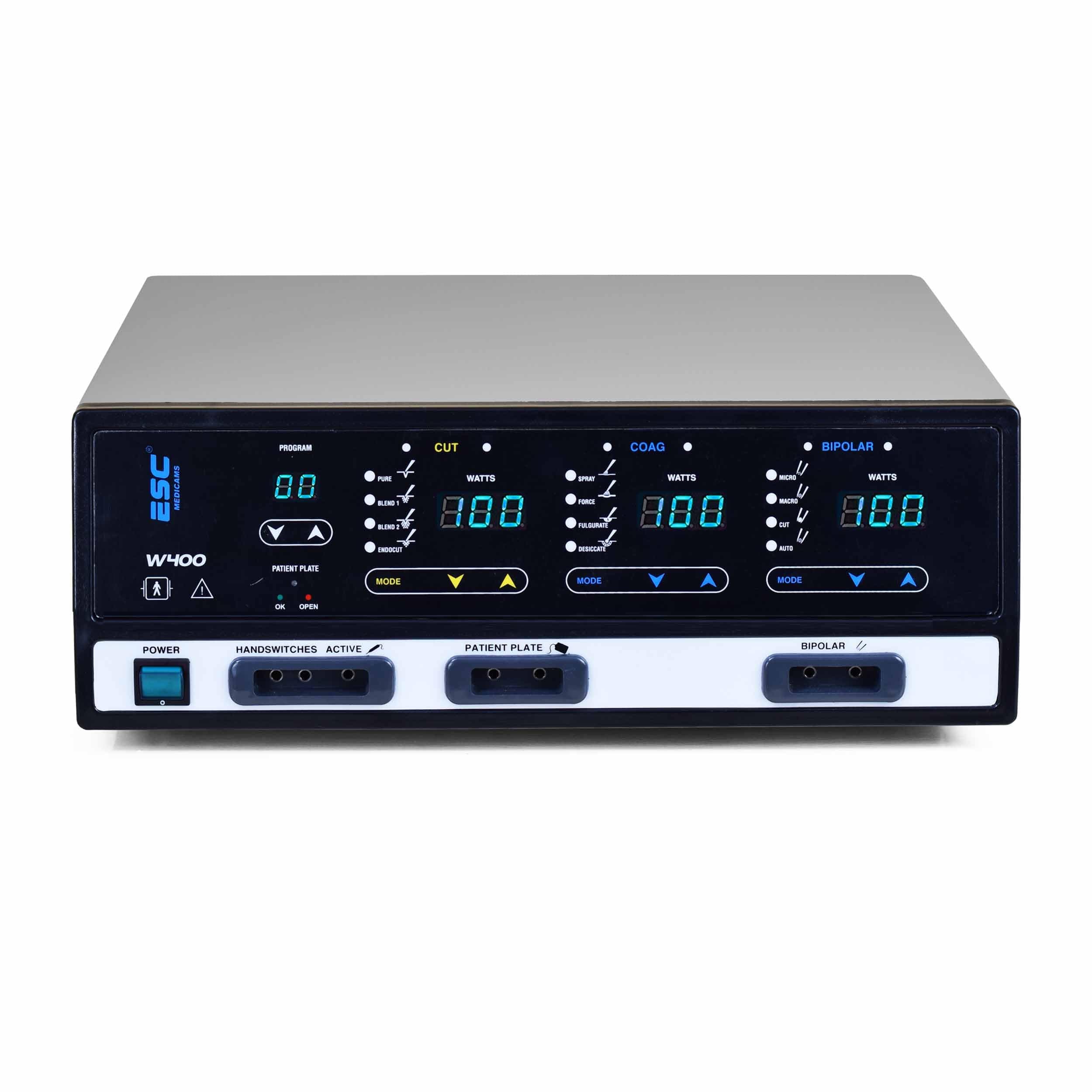 ESC Medicams Cautery Machine Electrosurgical RF Monopolar Bipolar Electrocautery unit 400W