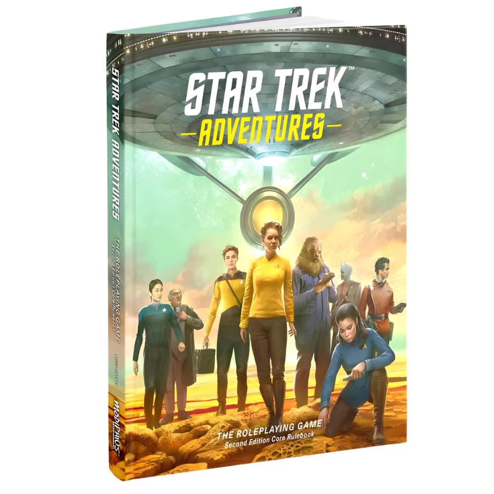 Modiphius Entertainment: Star Trek Adventures: Second Edition - Core Rulebook - Hardcover RPG Book, Tabletop Role Playing Game, Officially Licensed