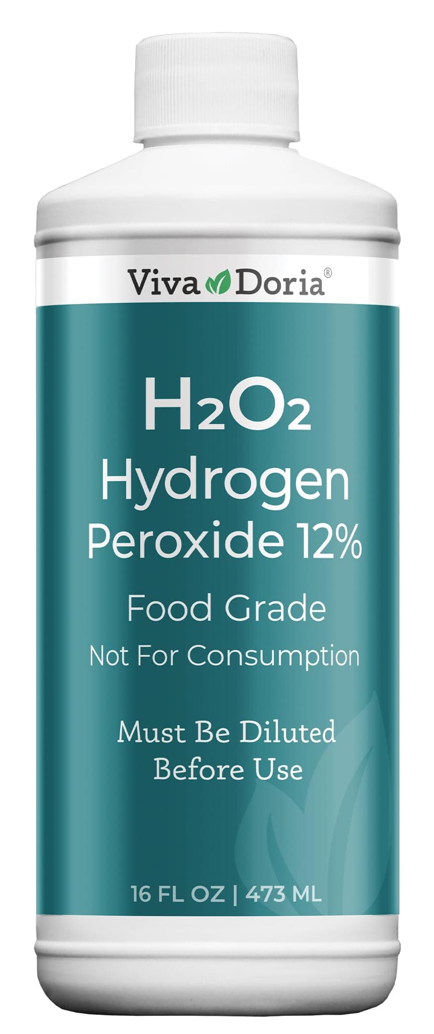 12% H2O2 Hydrogen Peroxide - Food Grade (470ml)