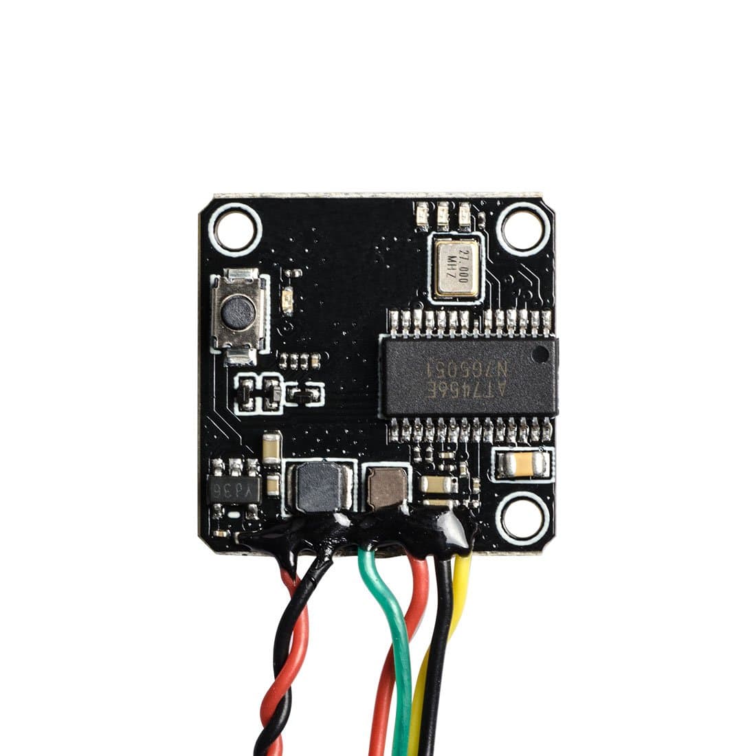 GOQOTOMO VTX6 Micro Transmitter Built-in OSD 25/100/200mW 5.8GHz 40CH Adjustable FPV VTX with IPEX Antenna for Mini Quadcopter