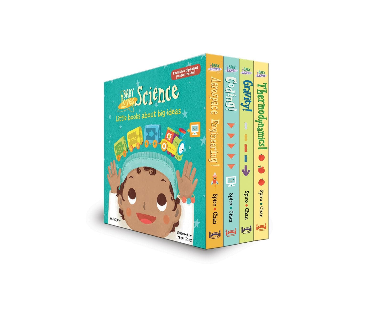 Charlesbridge Publishing,U.S. Baby Loves Science Board Boxed Set