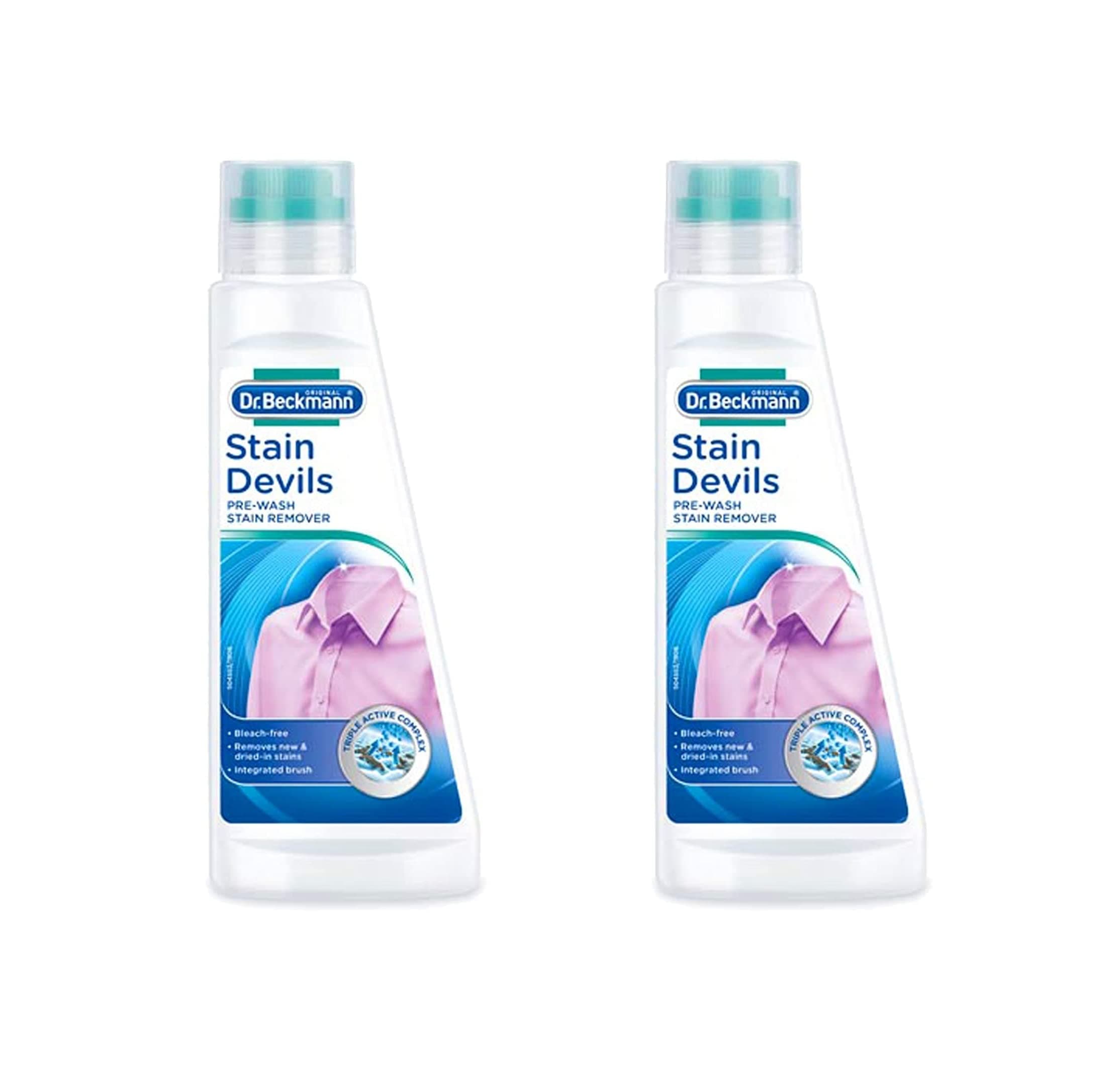 Dr Beckmann Stain Devils Pre-Wash Bleach Free Stain Remover (2 x 250ml)
