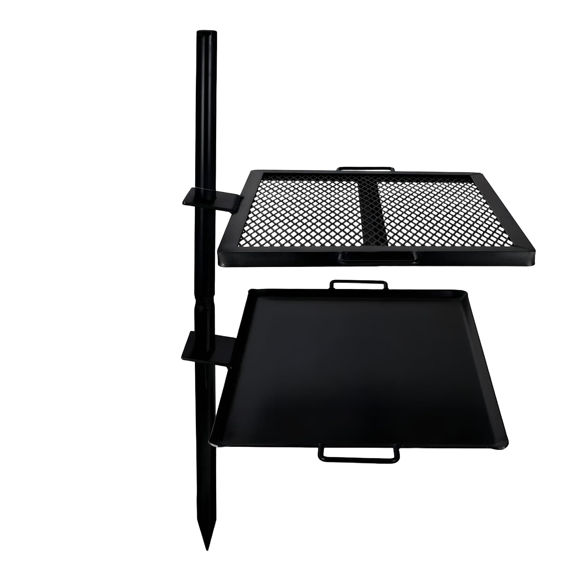 GameMaker Open Fire Cooking Grill – Portable Campfire Grill for Open Flame Cooking, Firepits, Outdoor Fire Rings & Camping – Heavy-Duty, Easy Setup & Adjustable Height