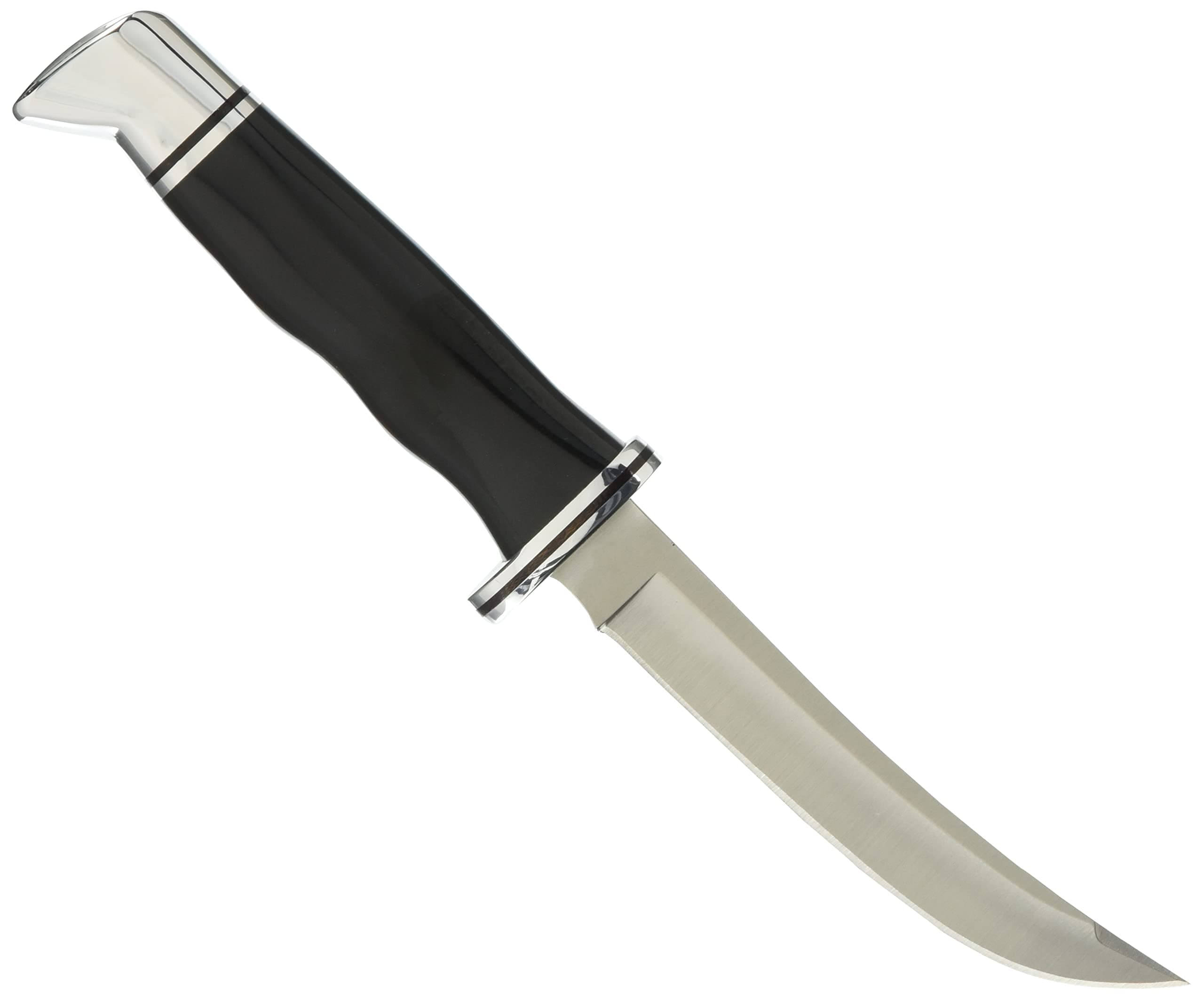 Buck Knives 0118 Personal Fixed Blade Knife with Leather Sheath