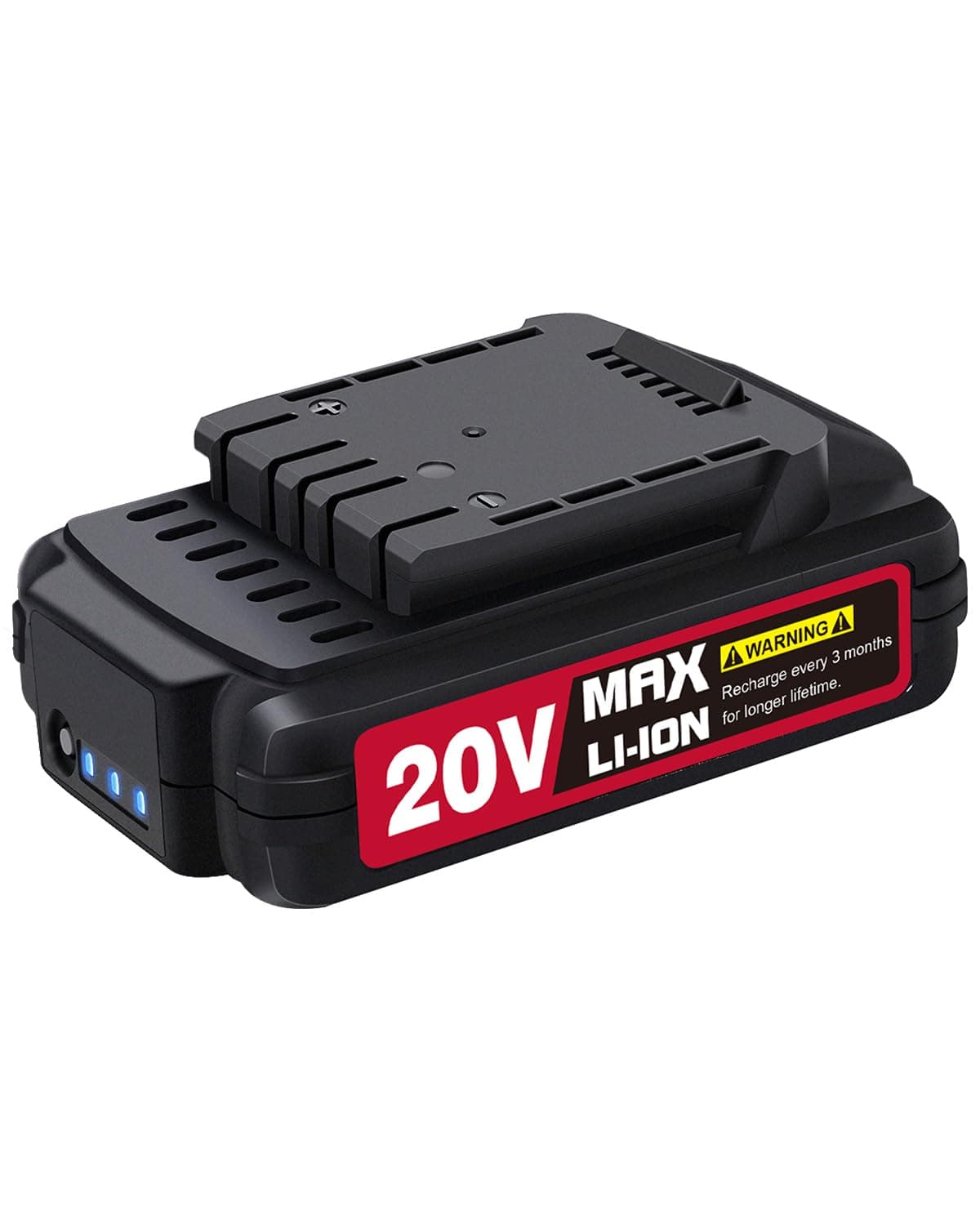 20V MAX 2.0 Ah Lithium Ion Rechargeable Battery, Only Fit for Specified 20V Cordless Tools (See Below for Specific Tools Adapted)