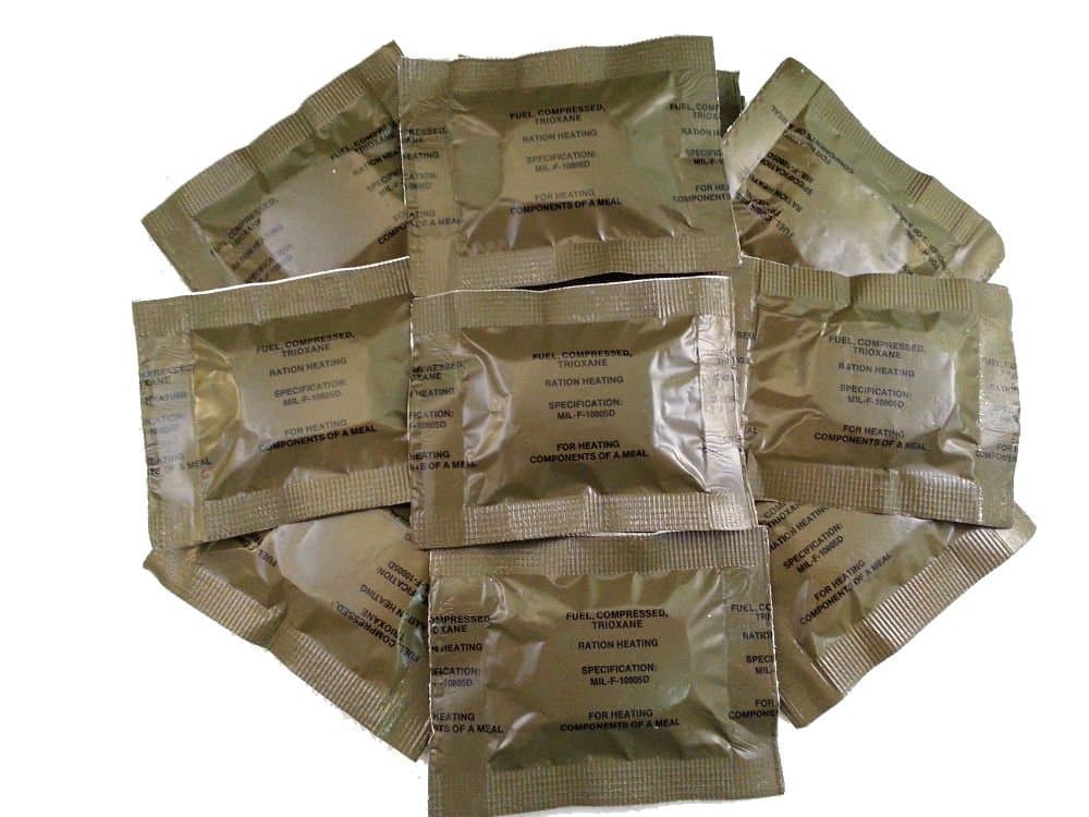 Van Brode Industries Trioxane Fuel Bars.6 oz Size, 24 Pack