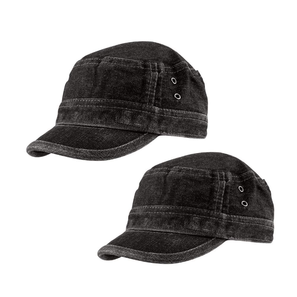 KrystleUnisex Classic Cotton Denim Adjustable Cap