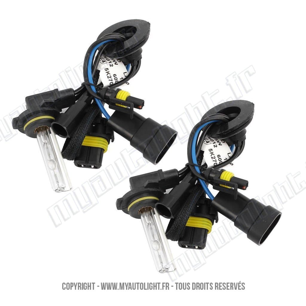 2 Replacement Xenon HIR2-9012 - 5000K - 55 W Bulbs for HID Xenon Kit